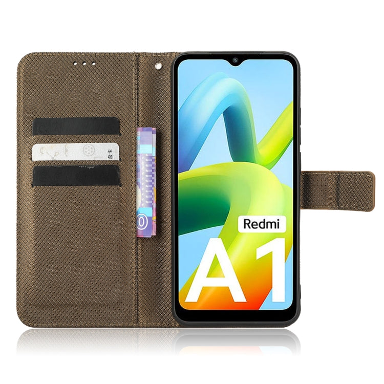 For Xiaomi Redmi A1 Diamond Texture Leather Phone Case