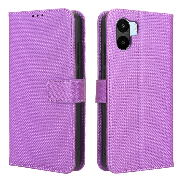 For Xiaomi Redmi A1 Diamond Texture Leather Phone Case