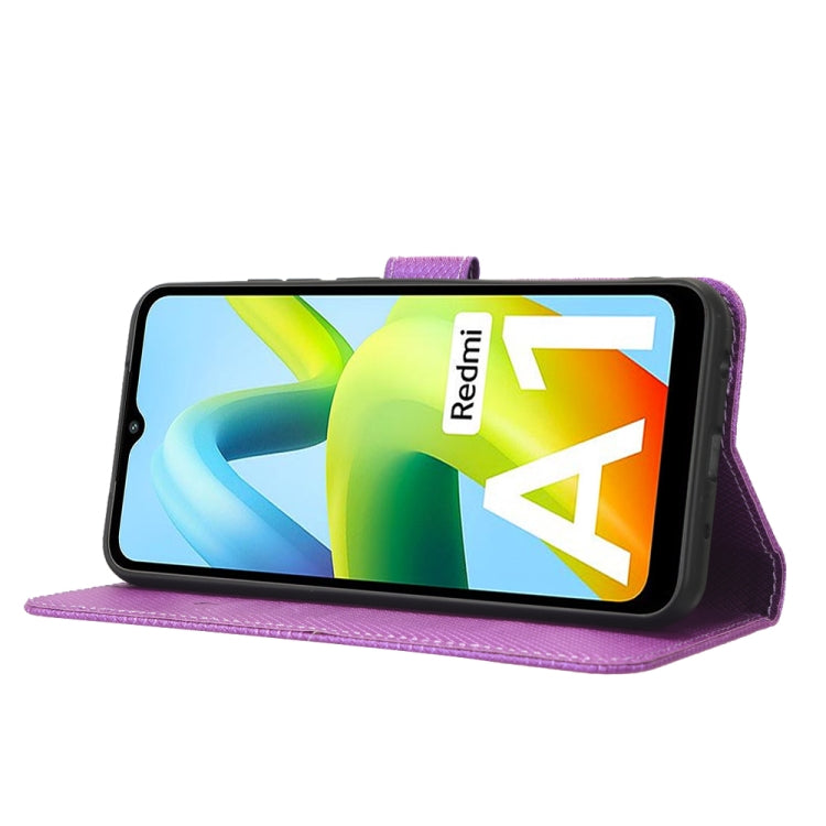 For Xiaomi Redmi A1 Diamond Texture Leather Phone Case