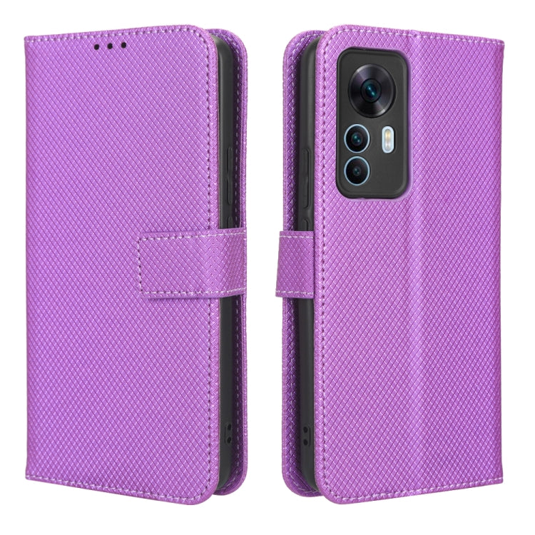 For Xiaomi 12T / Redmi K50 Ultra Diamond Texture Leather Phone Case