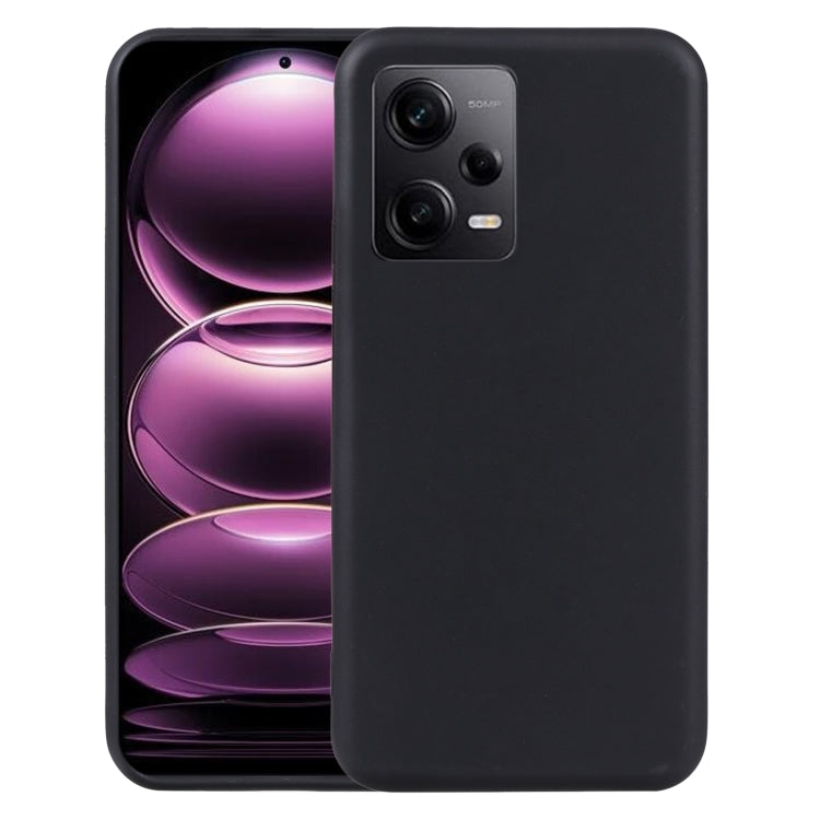 For Xiaomi Redmi Note 12 Pro 5G China TPU Phone Case(Black)