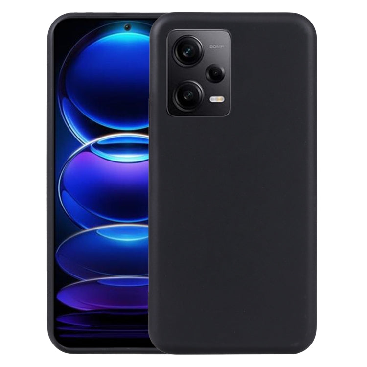 For Xiaomi Redmi Note 12 Pro+ China TPU Phone Case(Black)