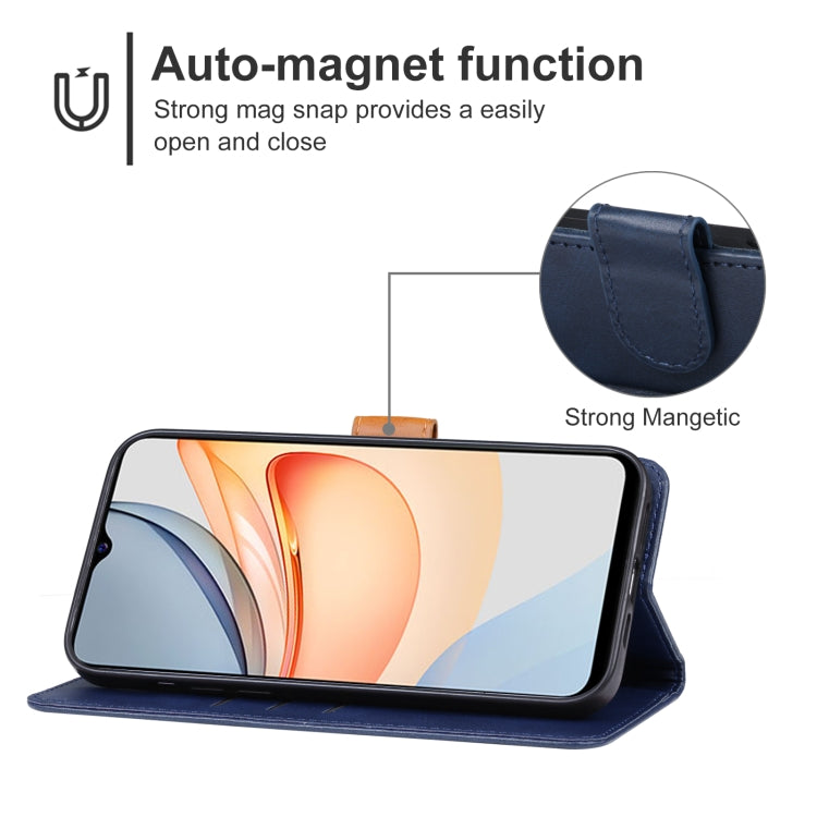 For vivo Y32s Leather Phone Case