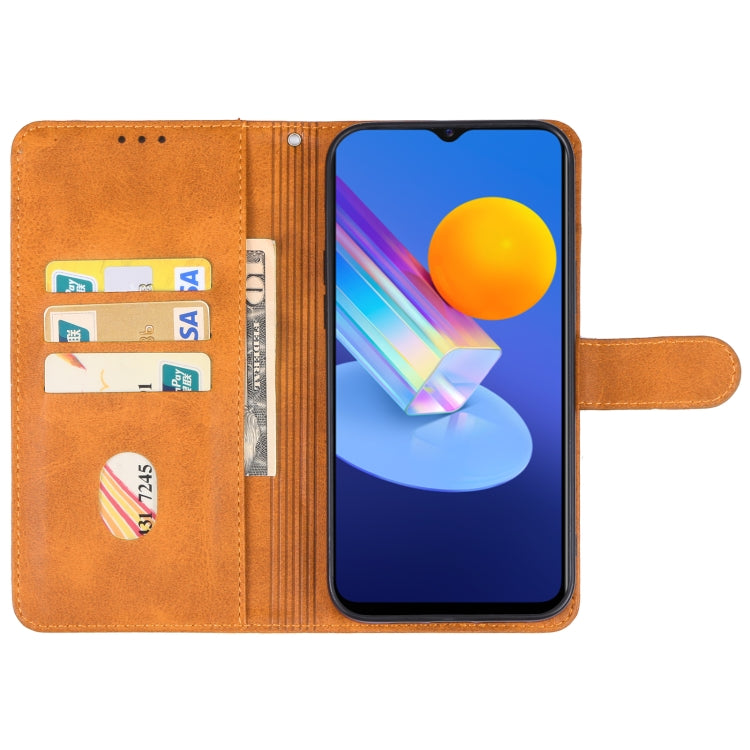 For vivo Y52 5G Leather Phone Case