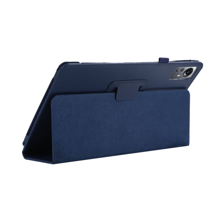 For Xiaomi Pad 5 Pro 12.4 Litchi Texture Leather Tablet Case with Holder