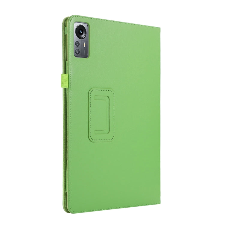 For Xiaomi Pad 5 Pro 12.4 Litchi Texture Leather Tablet Case with Holder