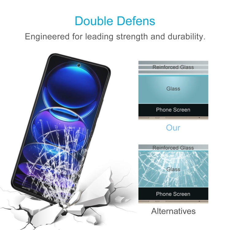 For Xiaomi Redmi Note 12 China / Note 12 Global / Poco X5 / Redmi Note 12 Turbo 10pcs 0.26mm 9H 2.5D Tempered Glass Film