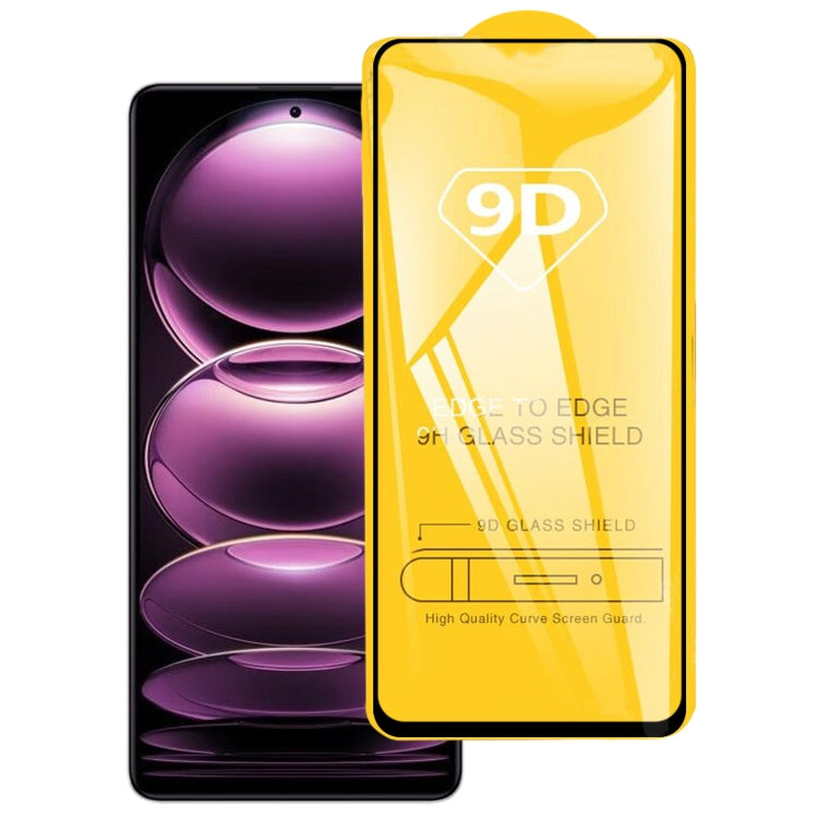 For Xiaomi Redmi Note 12 Pro / 12 Pro+ / 12 Explorer / Note 12 Pro Speed 9D Full Glue Full Screen Tempered Glass Film