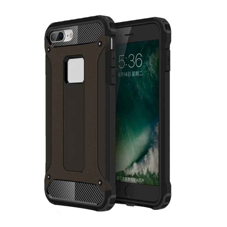 For iPhone 8 Plus Magic Armor TPU + PC Combination Phone Case