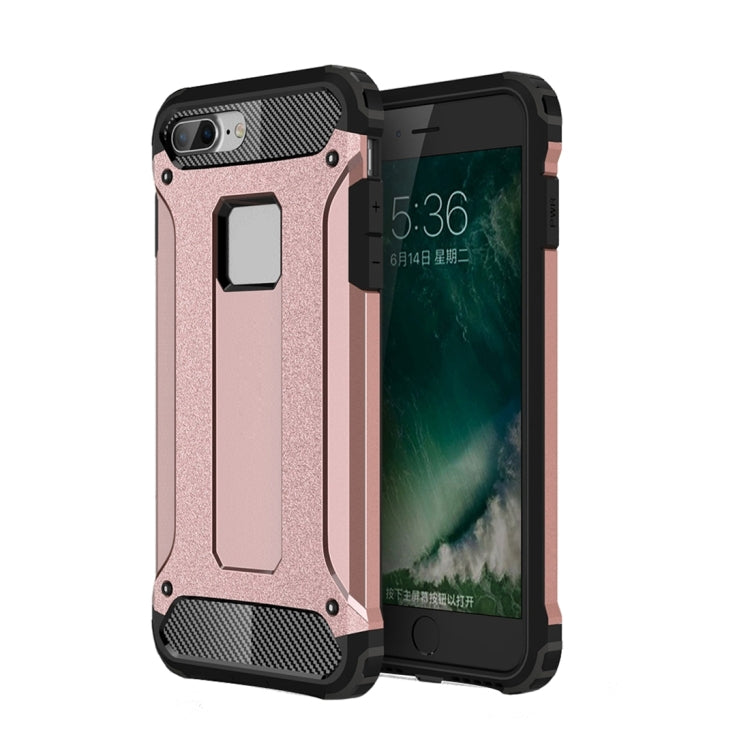 For iPhone 8 Plus Magic Armor TPU + PC Combination Phone Case
