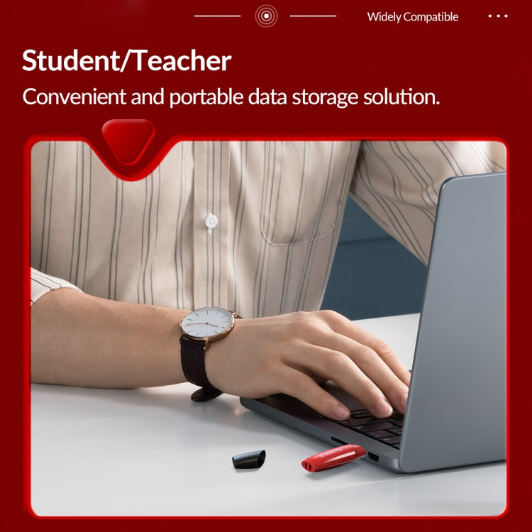 ORCIO USB2.0 U Disk Drive, Read: 10MB/s, Write: 3MB/s, Memory:8G