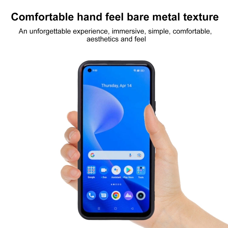 For Realme 10 Pro+ TPU Phone Case(Black)