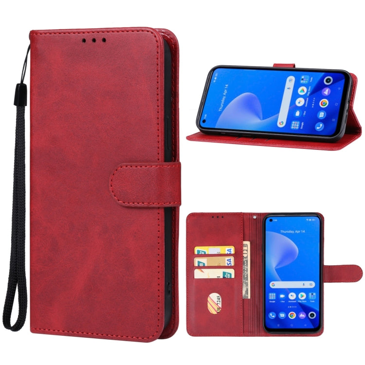 For Realme 10 Pro+ Leather Phone Case