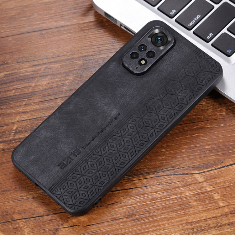 For Xiaomi Redmi Note 11S/Note 11 Global AZNS 3D Embossed Skin Feel Phone Case
