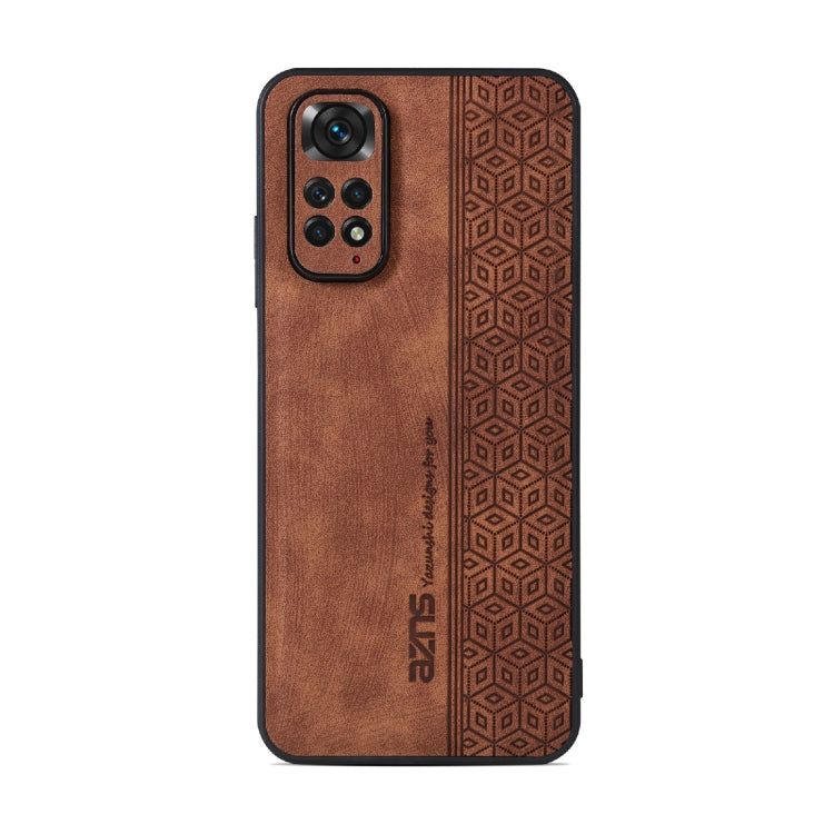 For Xiaomi Redmi Note 11S/Note 11 Global AZNS 3D Embossed Skin Feel Phone Case
