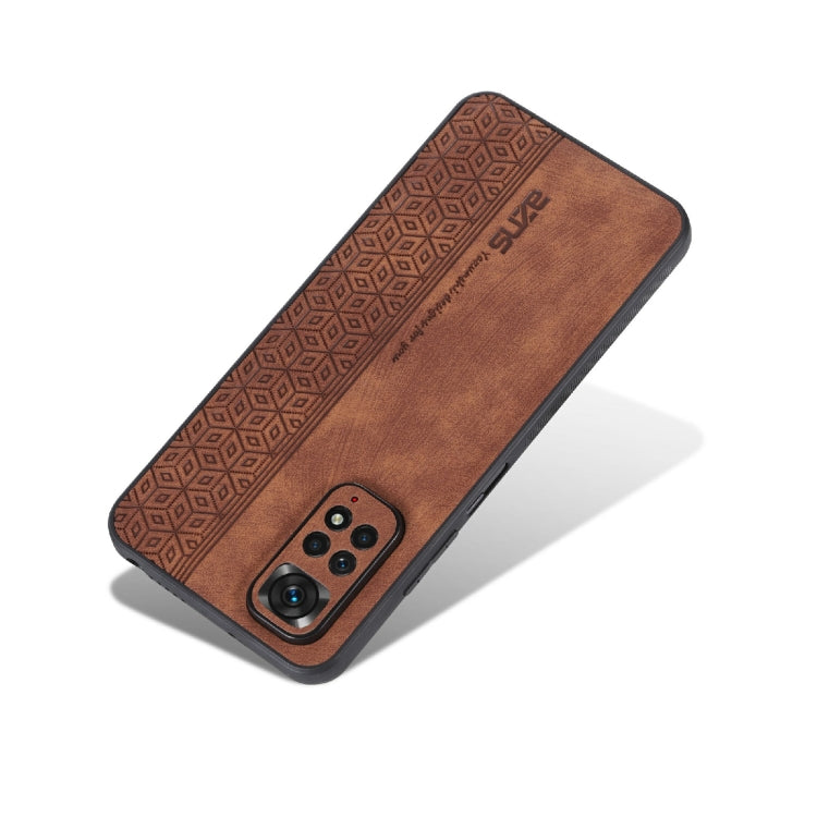 For Xiaomi Redmi Note 11S/Note 11 Global AZNS 3D Embossed Skin Feel Phone Case