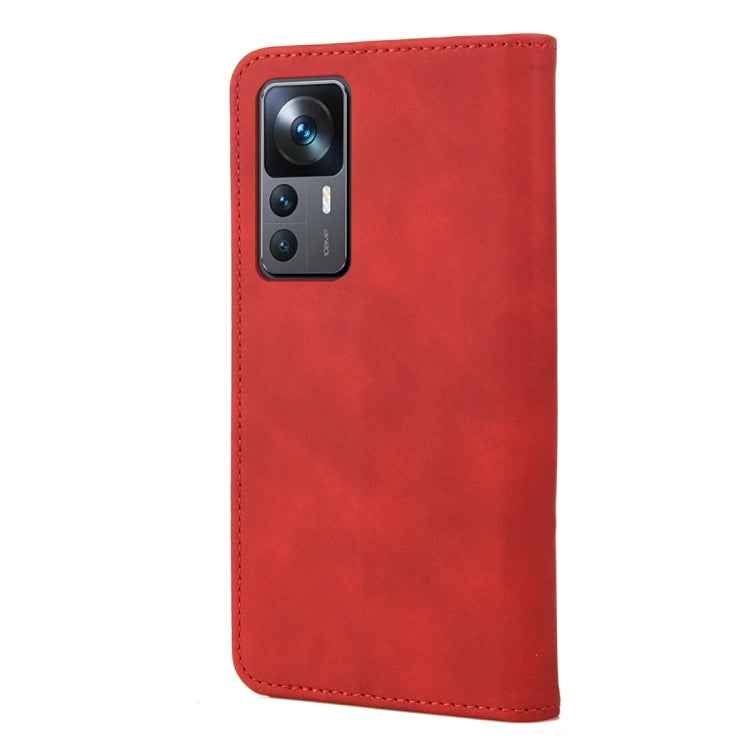 For Xiaomi 12T / 12T Pro / Redmi K50 Ultra Skin Feel Splicing Leather Phone Case