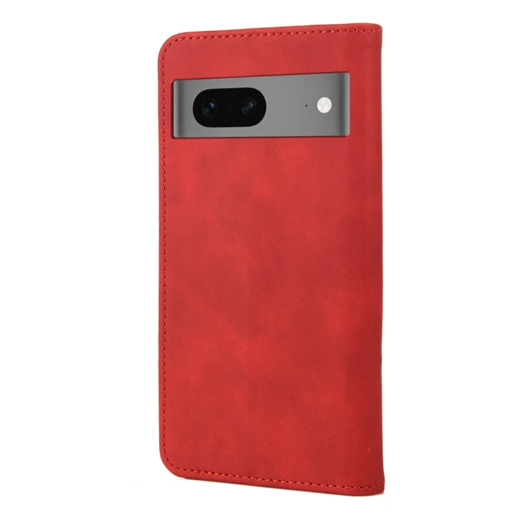 For Google Pixel 7 5G Skin Feel Splicing Leather Phone Case