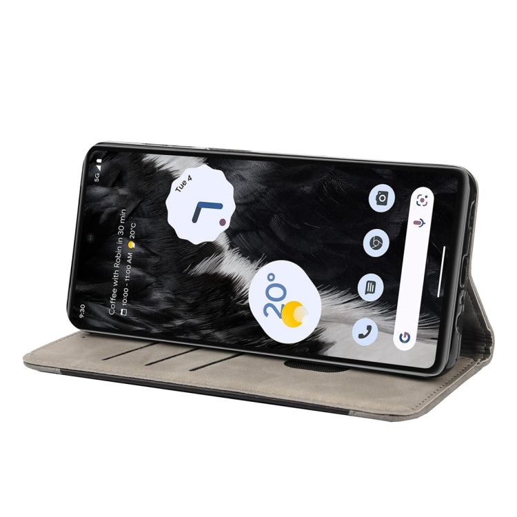 For Google Pixel 7 5G Skin Feel Splicing Leather Phone Case