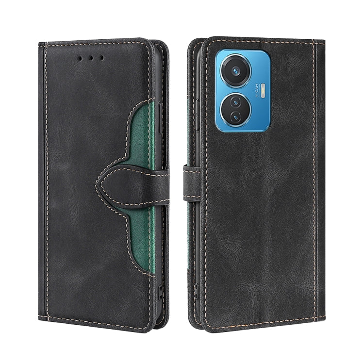 For vivo Y55 4G Skin Feel Magnetic Buckle Leather Phone Case