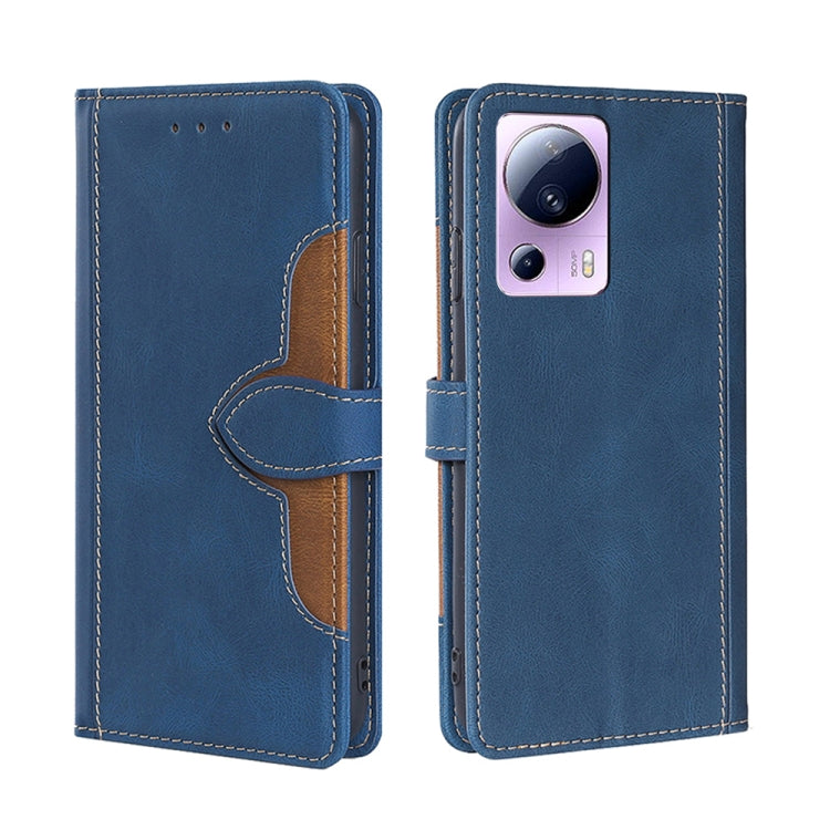 For Xiaomi Civi 2 5G Skin Feel Magnetic Buckle Leather Phone Case
