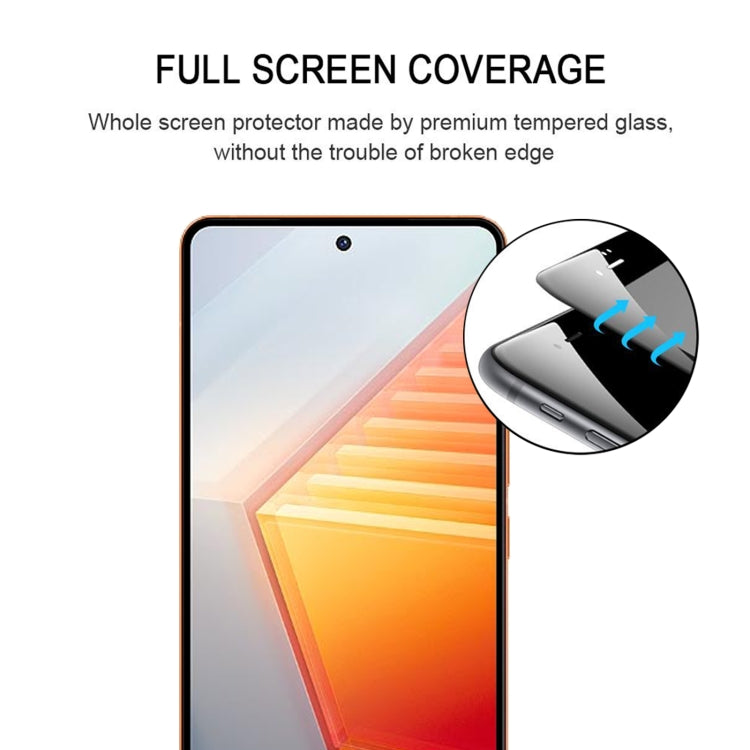 For vivo iQOO 11 / iQOO 11 Pro 25pcs Full Glue Full Screen Tempered Glass Film