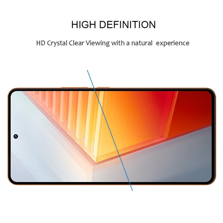 For vivo iQOO 11 / iQOO 11 Pro 25pcs Full Glue Full Screen Tempered Glass Film