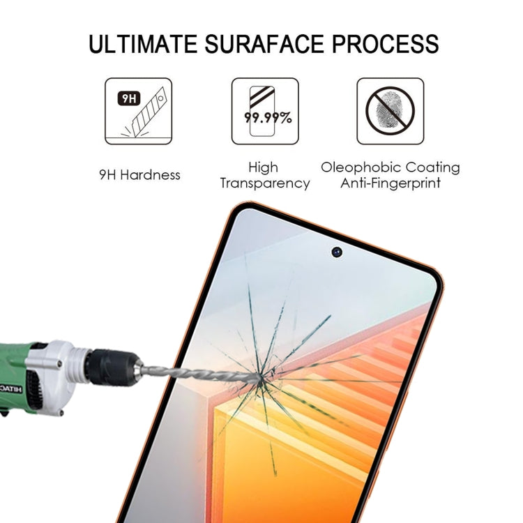 For vivo iQOO 11 / iQOO 11 Pro 25pcs Full Glue Full Screen Tempered Glass Film