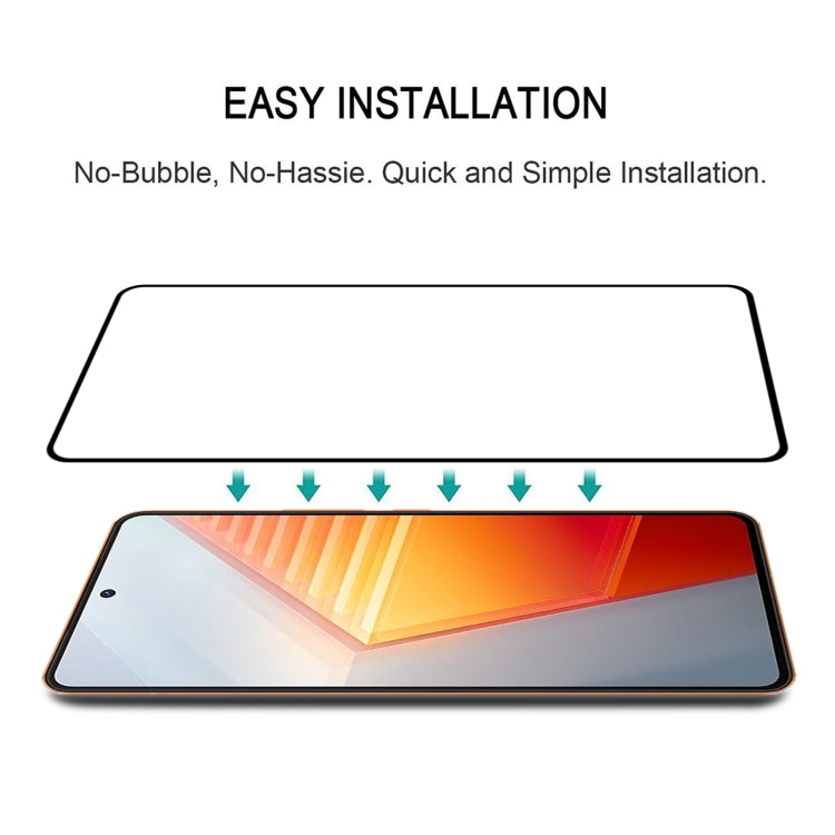 For vivo iQOO 11 / iQOO 11 Pro 25pcs Full Glue Full Screen Tempered Glass Film
