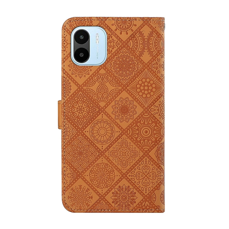 For Xiaomi Redmi A1 Ethnic Style Embossed Pattern Leather Phone Case