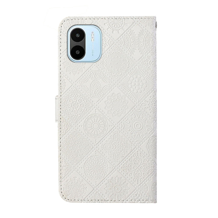 For Xiaomi Redmi A1 Ethnic Style Embossed Pattern Leather Phone Case