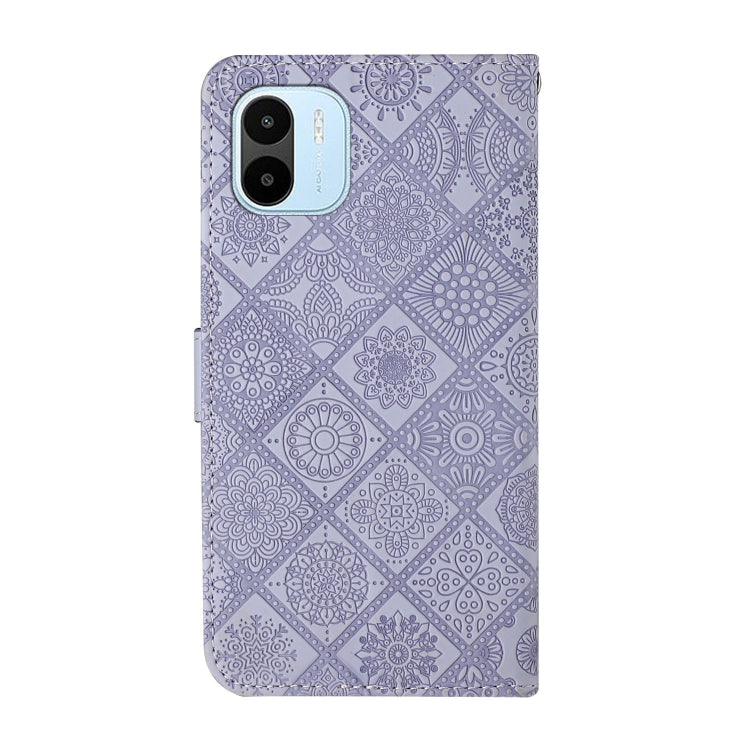 For Xiaomi Redmi A1 Ethnic Style Embossed Pattern Leather Phone Case