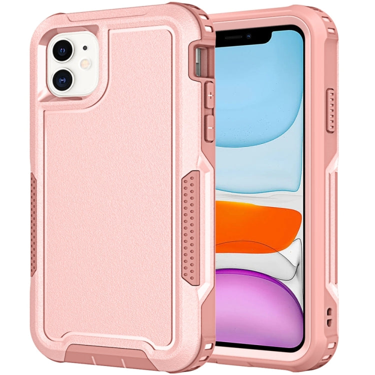 For iPhone 11 3 in 1 PC + TPU Shockproof Phone Case