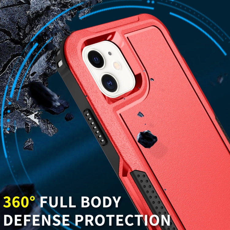 For iPhone 11 3 in 1 PC + TPU Shockproof Phone Case