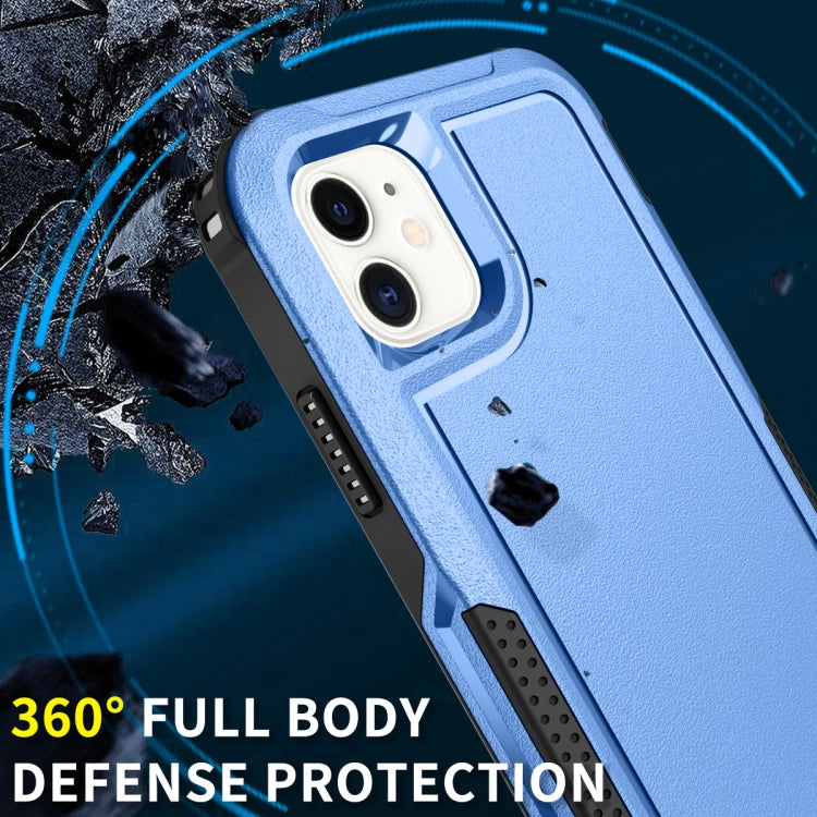 For iPhone 11 3 in 1 PC + TPU Shockproof Phone Case