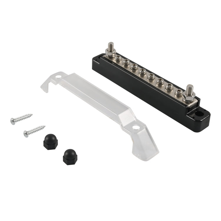 8 Way Power Distribution Block Terminal Studs with 2 Fixing Screws