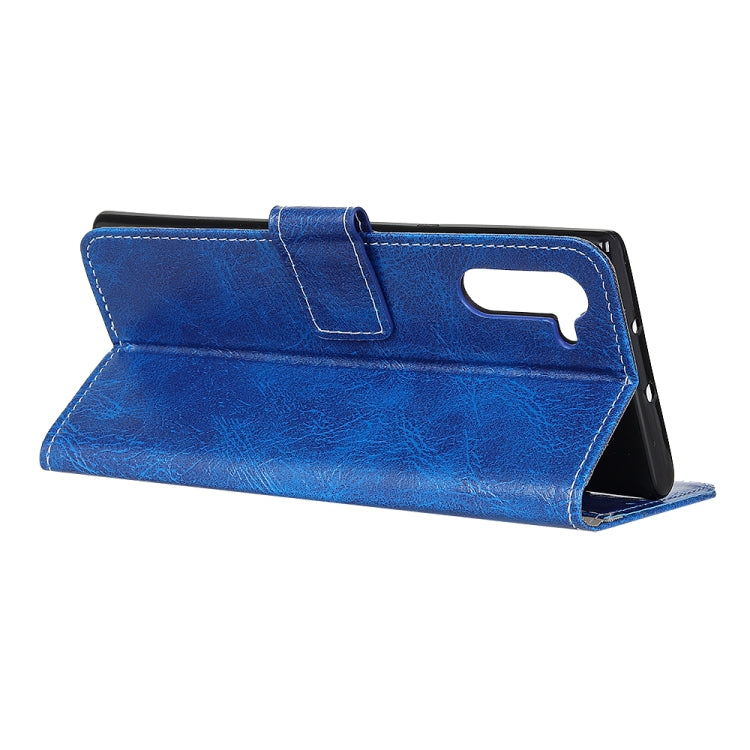 For OPPO Realme 6 Retro Crazy Horse Texture Horizontal Flip Leather Case with Holder & Card Slots & Photo Frame & Wallet