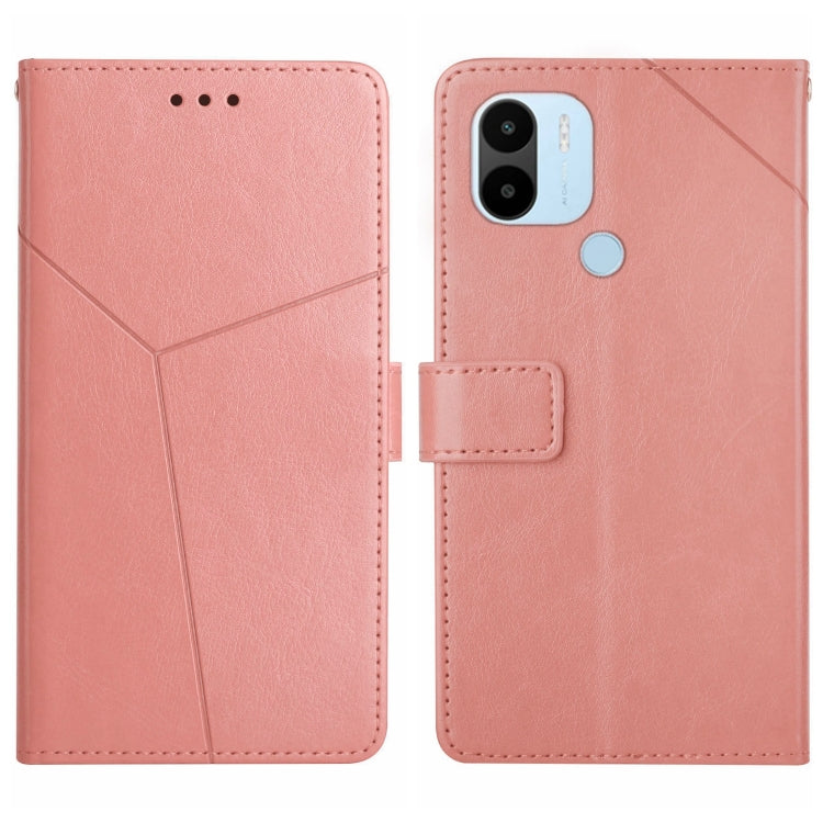 For Xiaomi Redmi A1+ HT01 Y-shaped Pattern Flip Leather Phone Case