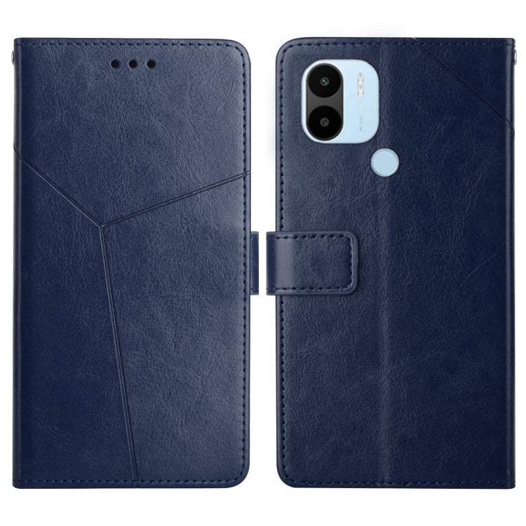 For Xiaomi Redmi A1+ HT01 Y-shaped Pattern Flip Leather Phone Case