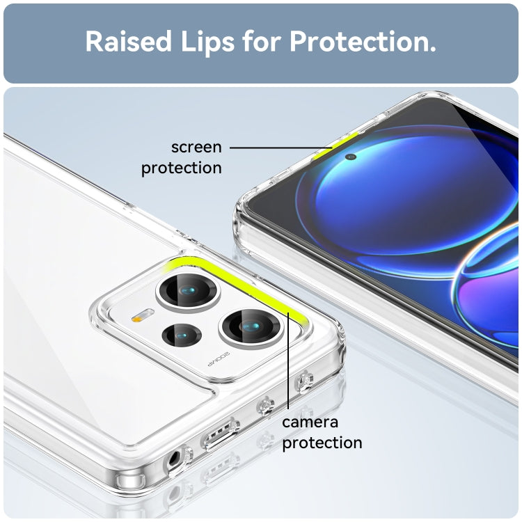 For Xiaomi Redmi Note 12 Pro+ China / Global Colorful Series Acrylic + TPU Phone Case