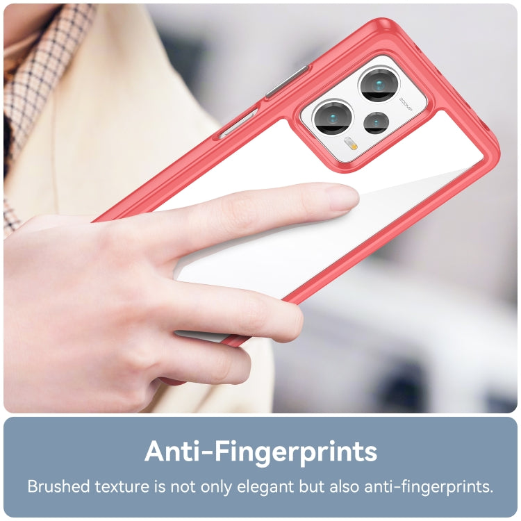 For Xiaomi Redmi Note 12 Pro+ China / Global Colorful Series Acrylic + TPU Phone Case