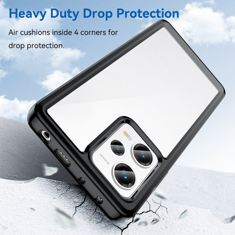 For Xiaomi Redmi Note 12 Pro+ China / Global Colorful Series Acrylic + TPU Phone Case