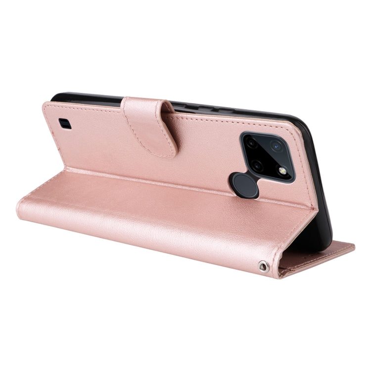 For Realme C21Y / C25Y Multifunctional Horizontal Flip Leather Case with Three Card Slot