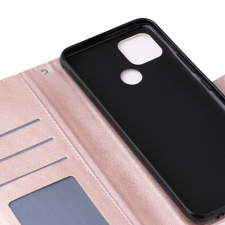 For Realme C21Y / C25Y Multifunctional Horizontal Flip Leather Case with Three Card Slot