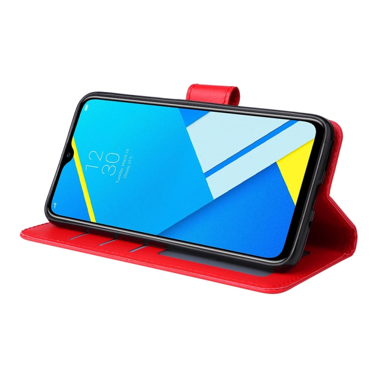 For Realme C2 Multifunctional Horizontal Flip Leather Case with Three Card Slot