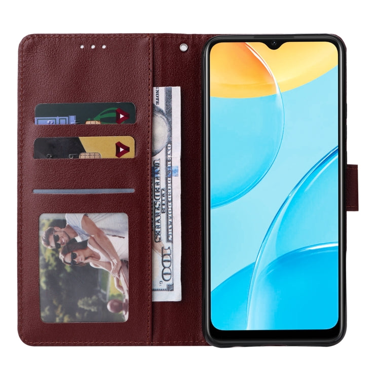 For OPPO A15 / A15s / A35 Multifunctional Horizontal Flip Leather Case with Three Card Slot
