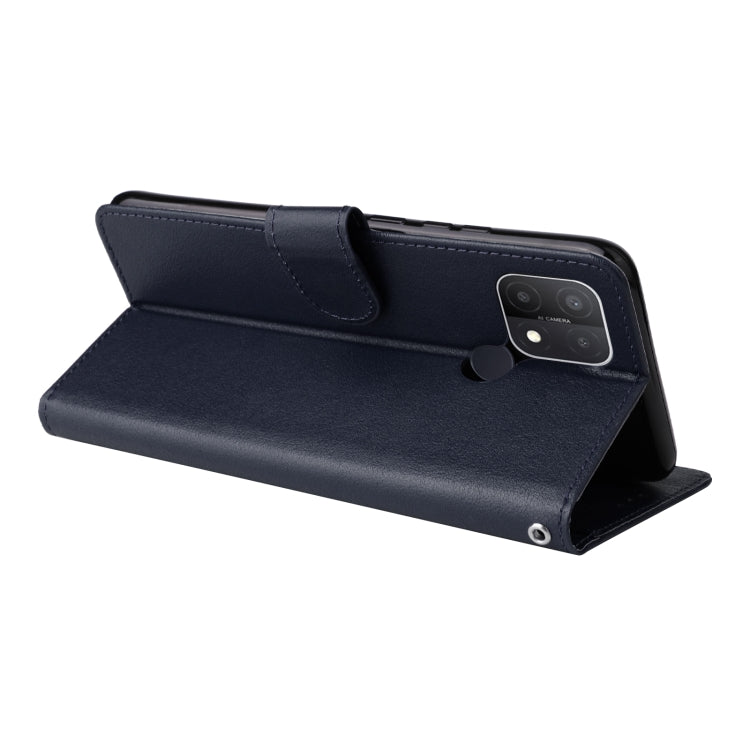 For OPPO A15 / A15s / A35 Multifunctional Horizontal Flip Leather Case with Three Card Slot