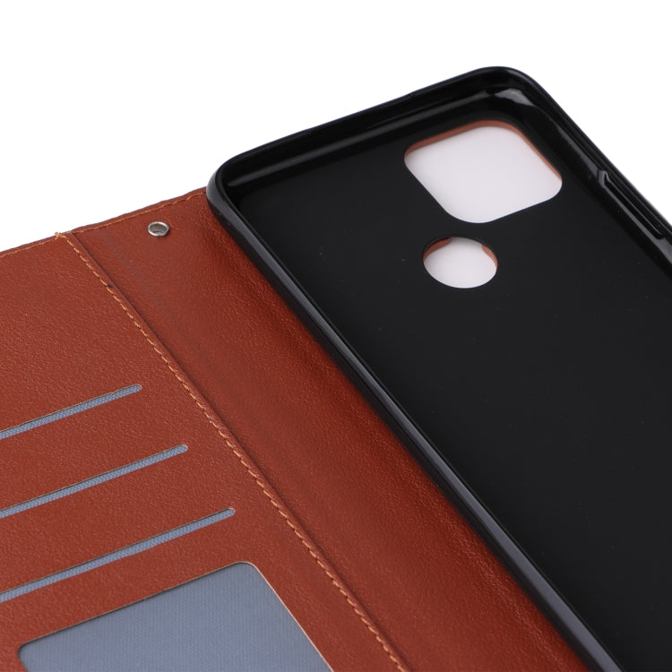 For OPPO A15 / A15s / A35 Multifunctional Horizontal Flip Leather Case with Three Card Slot
