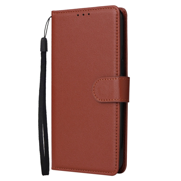 For OPPO A5 / A3s / A12e / C1 Multifunctional Horizontal Flip Leather Case with Three Card Slot