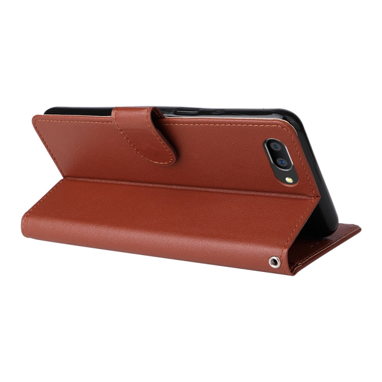 For OPPO A5 / A3s / A12e / C1 Multifunctional Horizontal Flip Leather Case with Three Card Slot